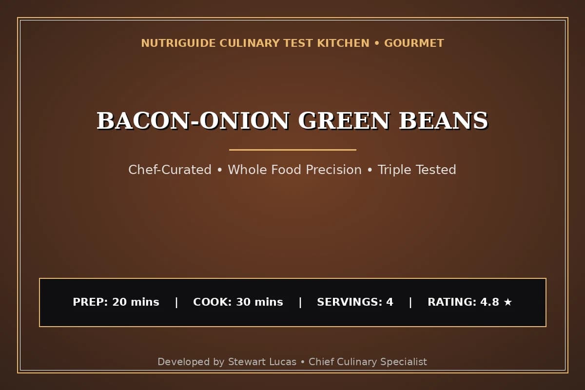 Bacon-Onion Green Beans