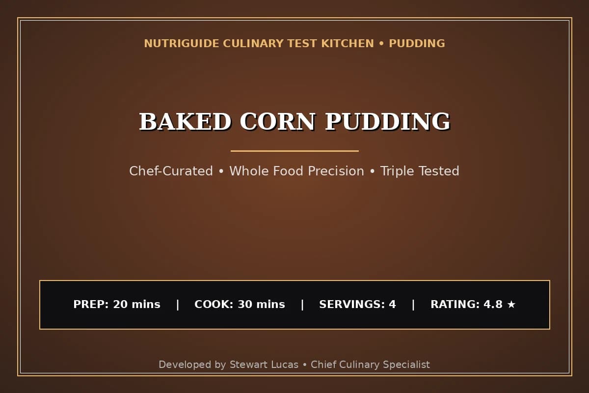 Baked Corn Pudding