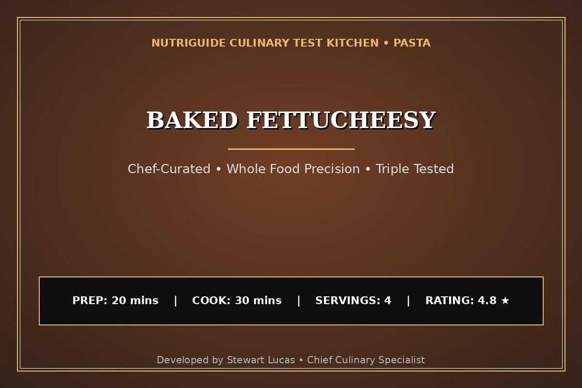 Baked Fettucheesy