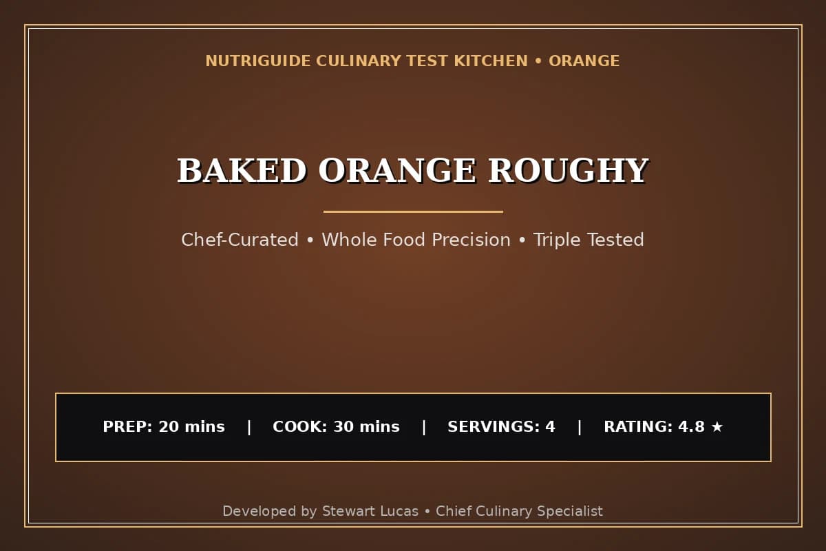 Baked Orange Roughy