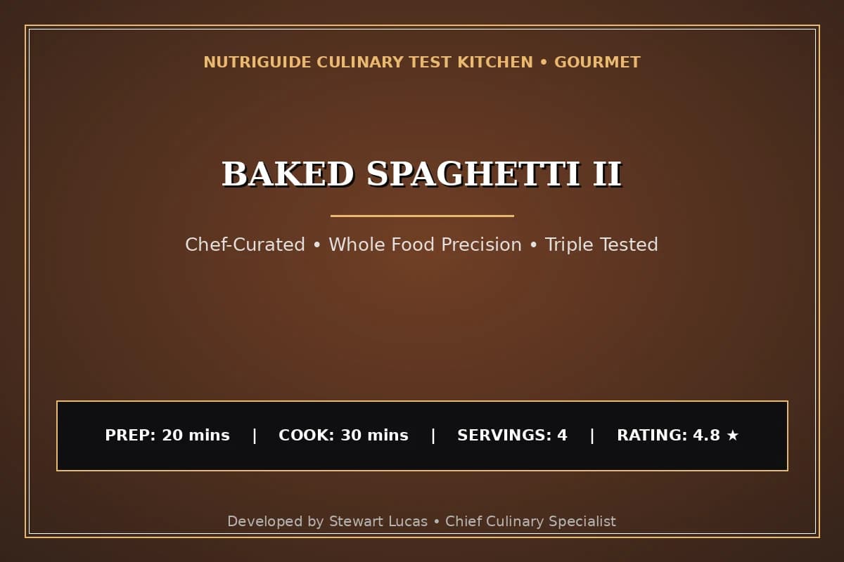 Baked Spaghetti Ii