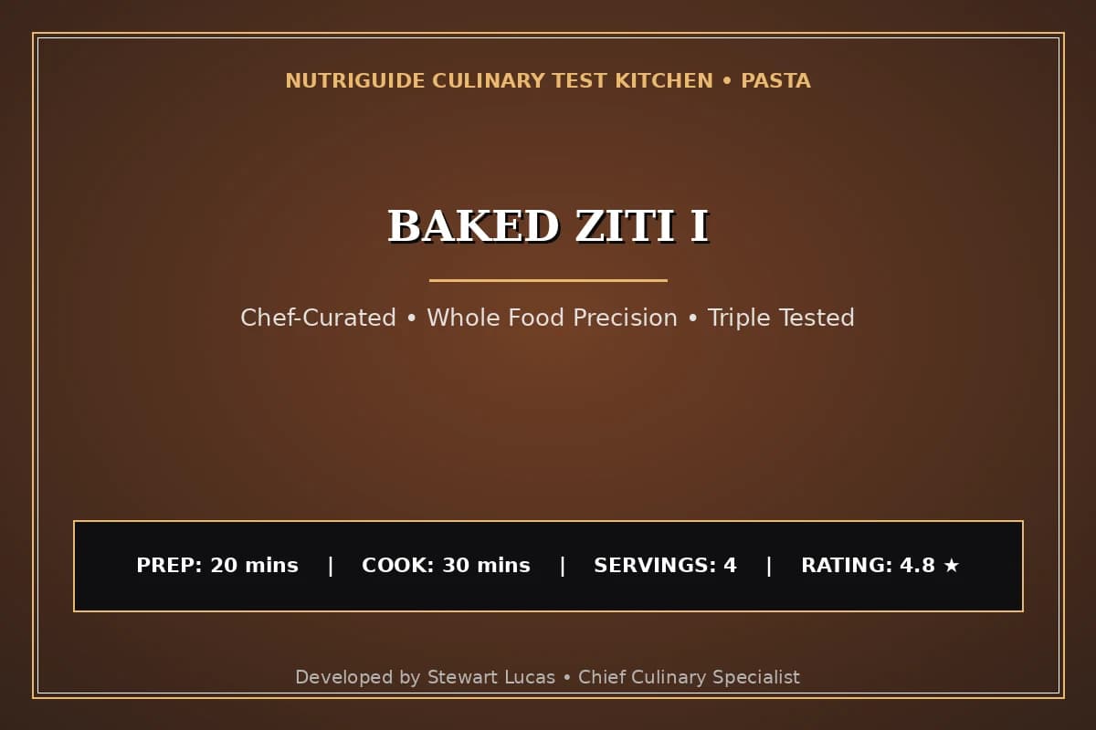 Baked Ziti I
