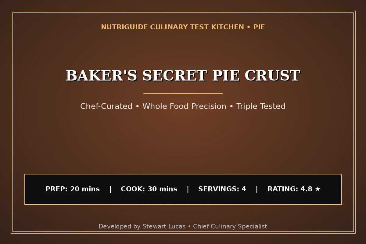 Baker'S Secret Pie Crust