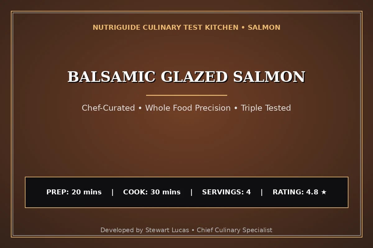 Balsamic Glazed Salmon