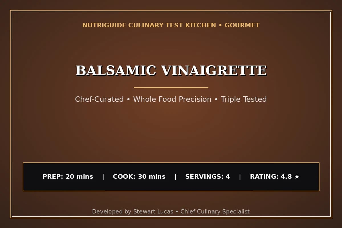 Balsamic Vinaigrette
