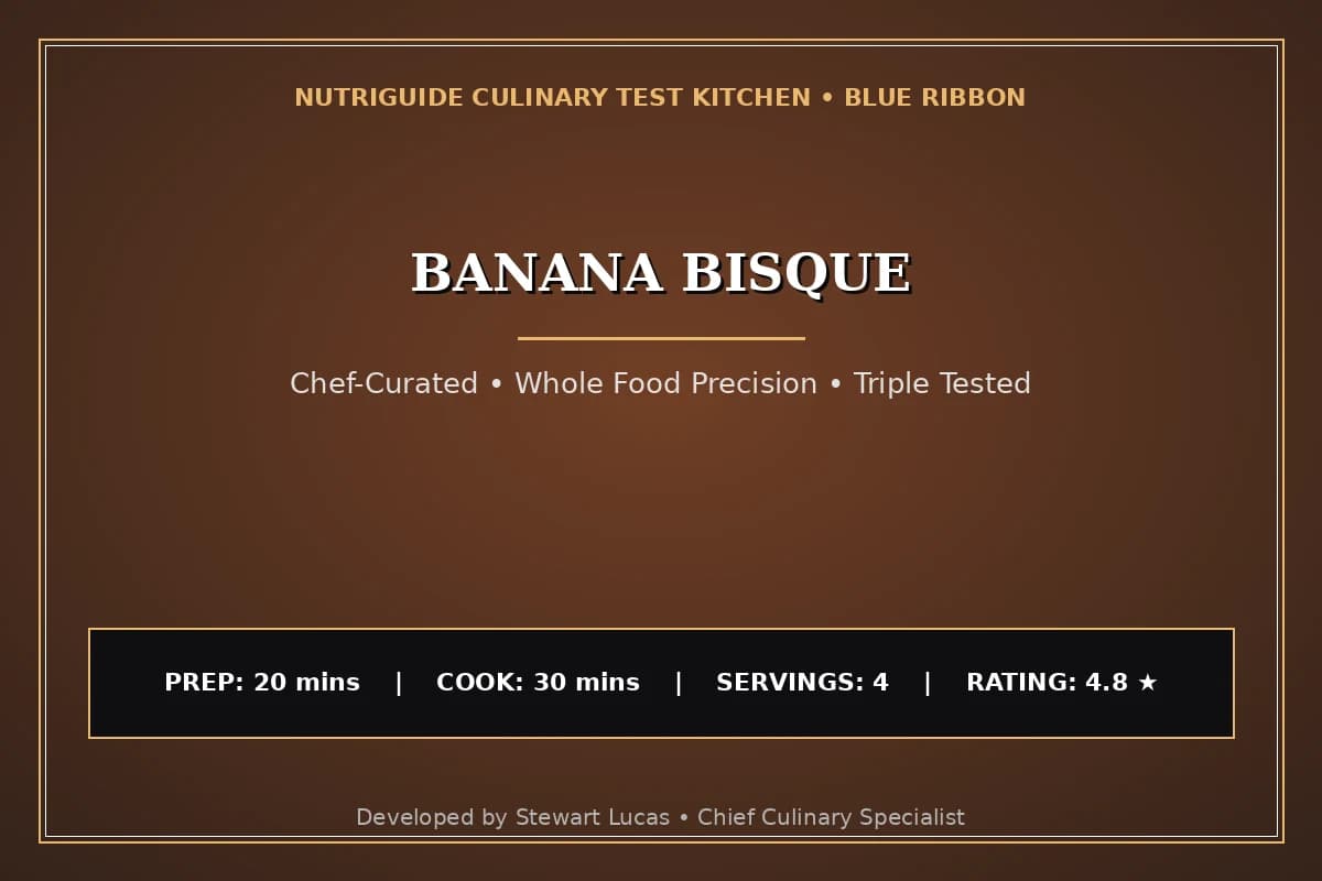 Banana Bisque