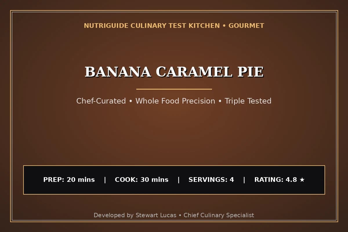 Banana Caramel Pie