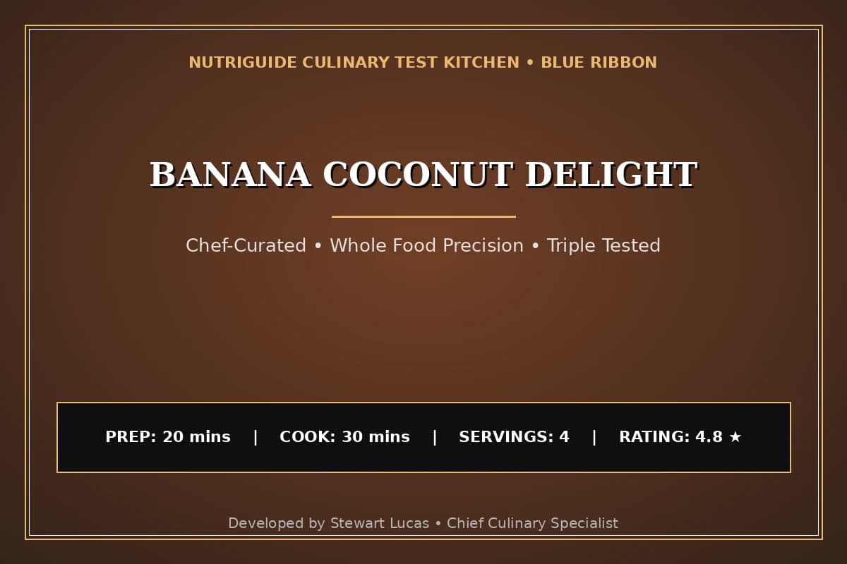 Banana Coconut Delight