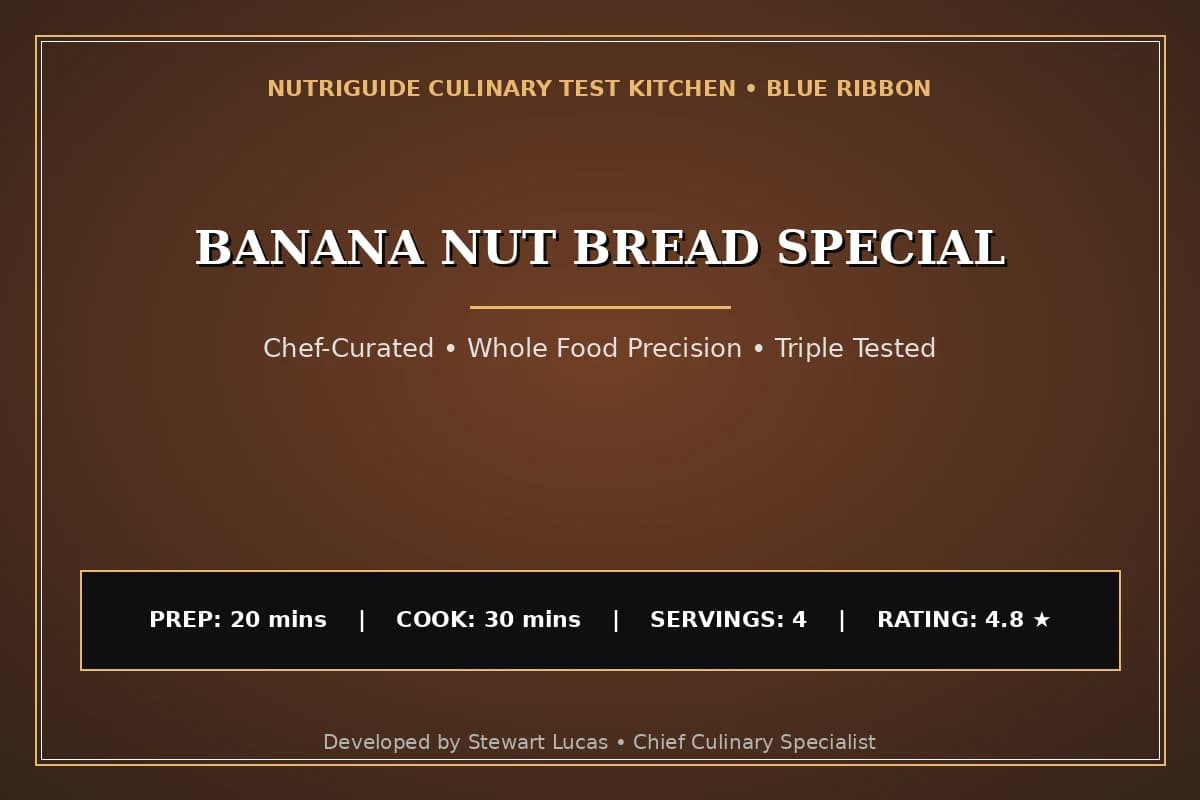Banana Nut Bread Special