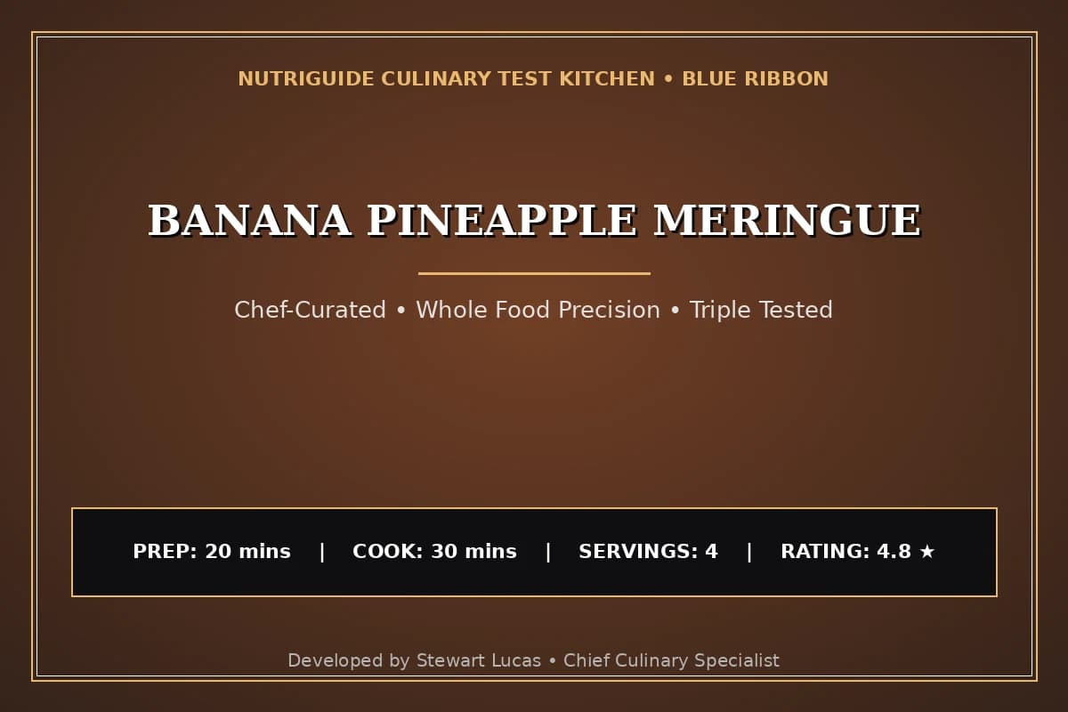 Banana Pineapple Meringue