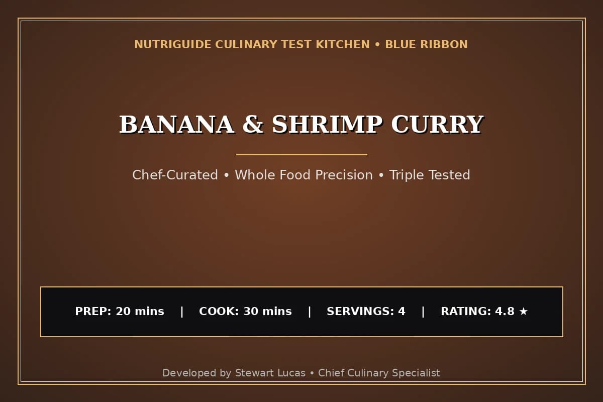 Banana & Shrimp Curry