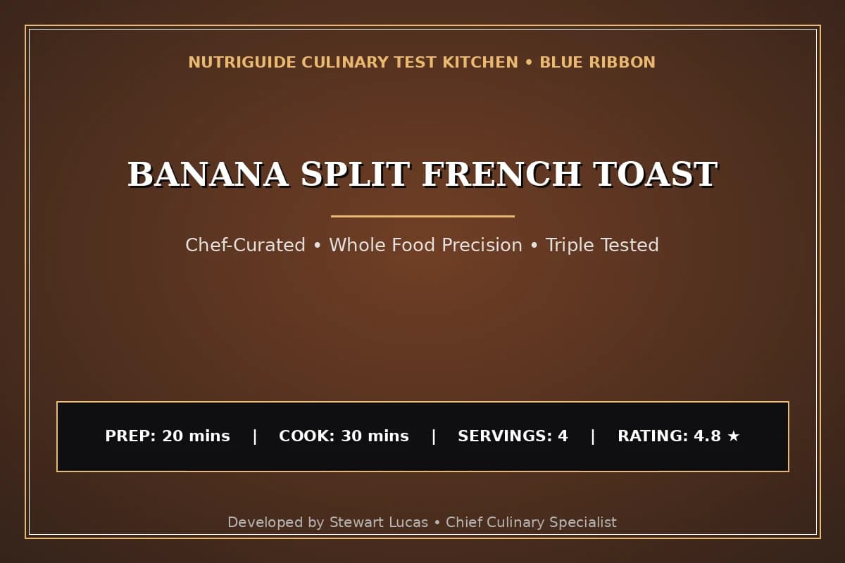Banana Split French Toast