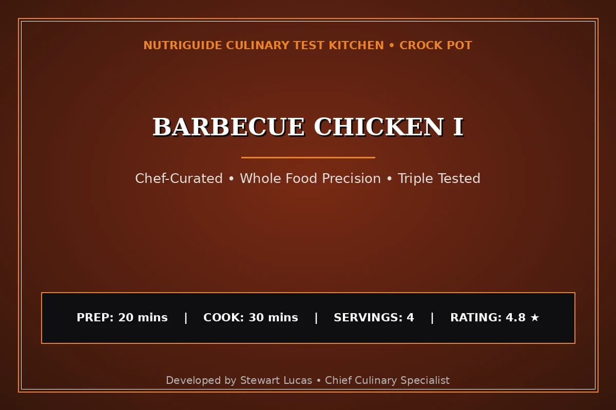 Barbecue Chicken I