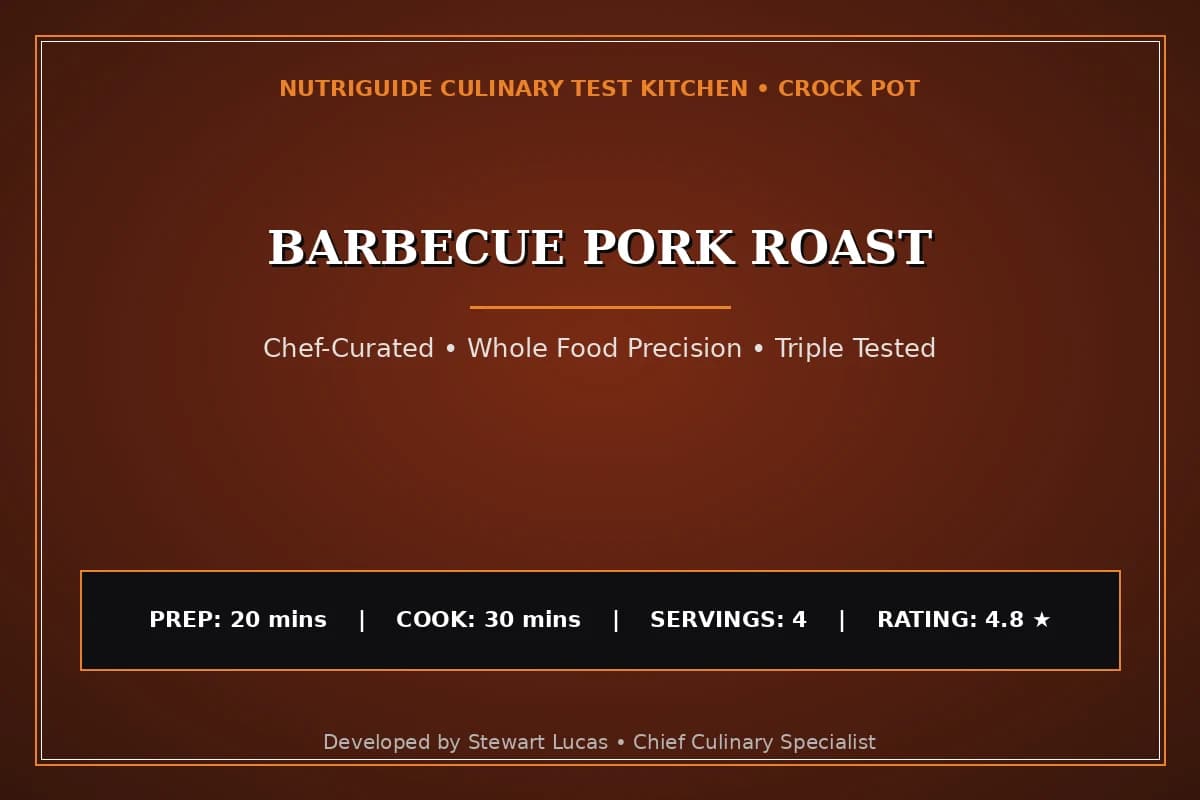 Barbecue Pork Roast