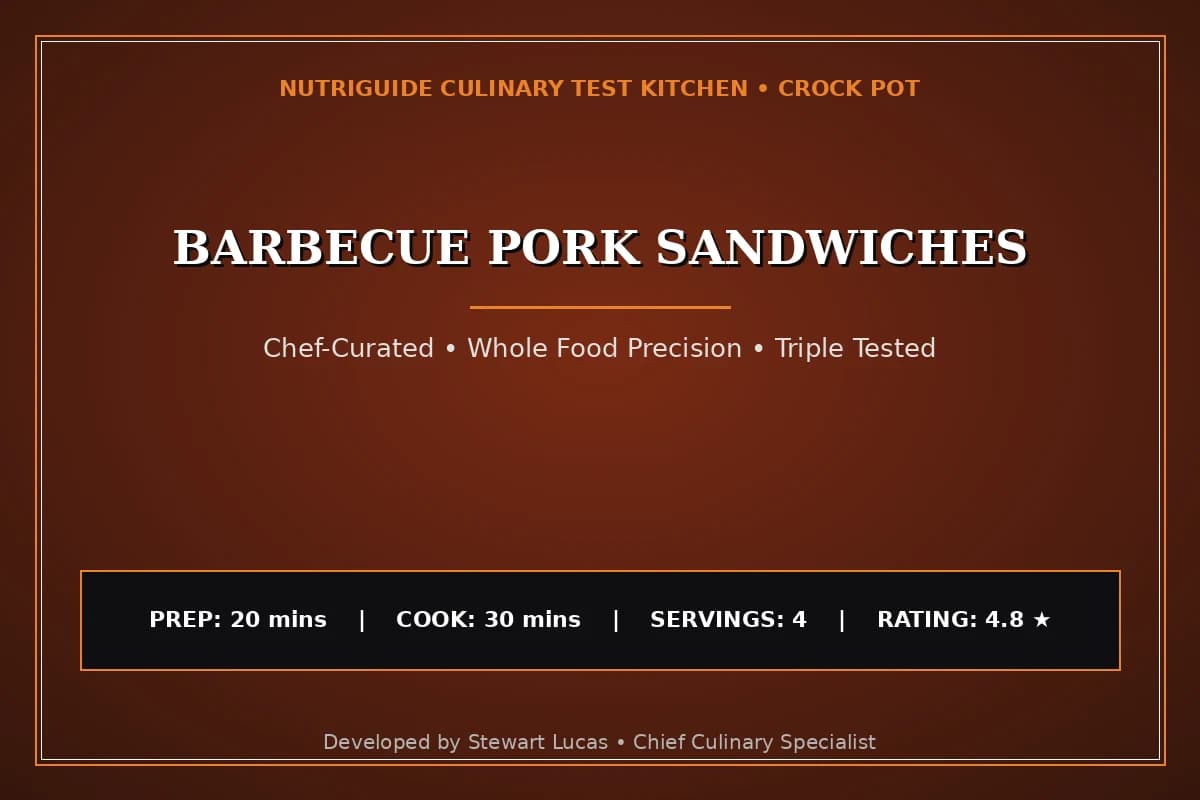 Barbecue Pork Sandwiches