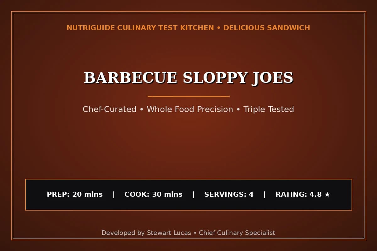 Barbecue Sloppy Joes