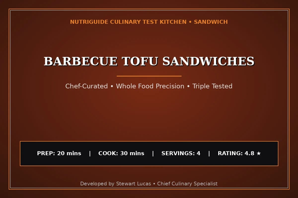 Barbecue Tofu Sandwiches