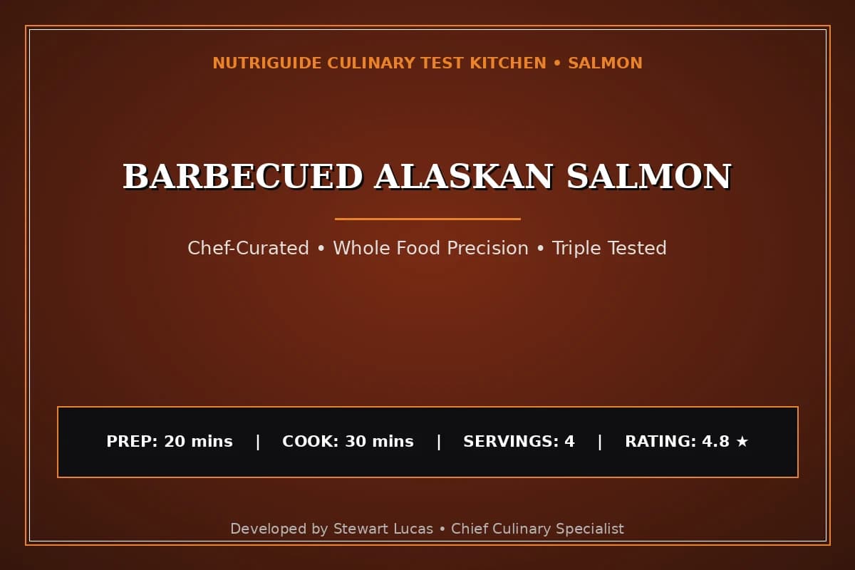 Barbecued Alaskan Salmon