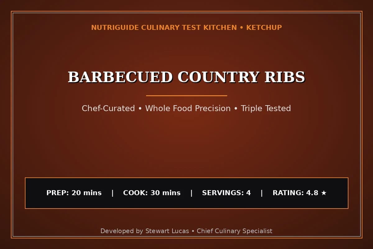Barbecued Country Ribs