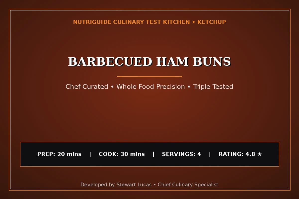 Barbecued Ham Buns