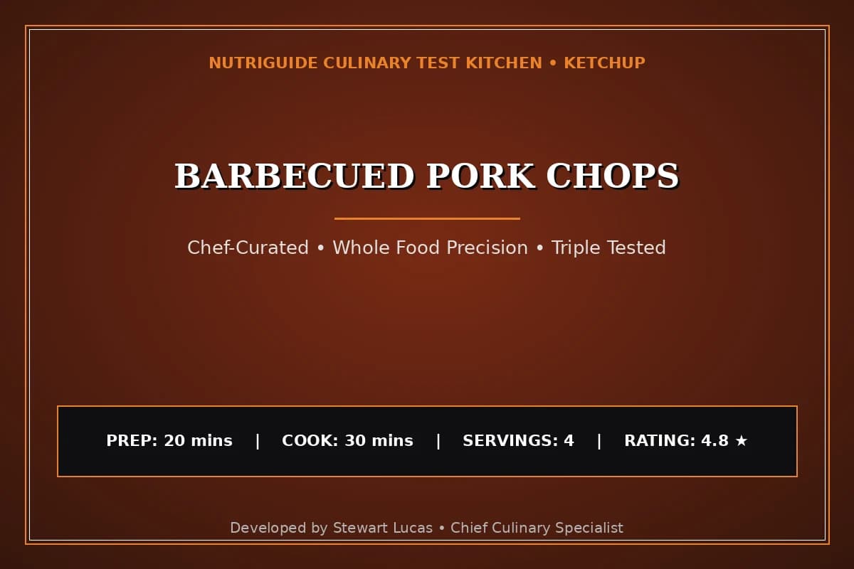 Barbecued Pork Chops