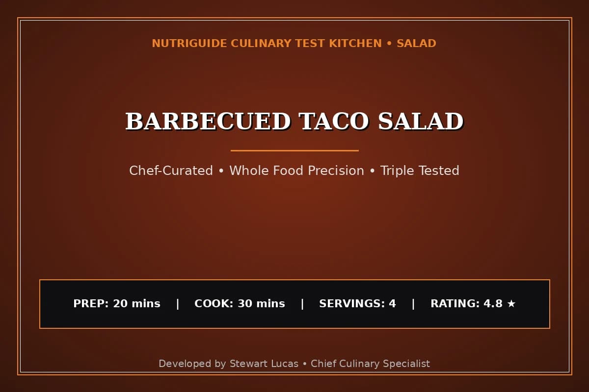 Barbecued Taco Salad