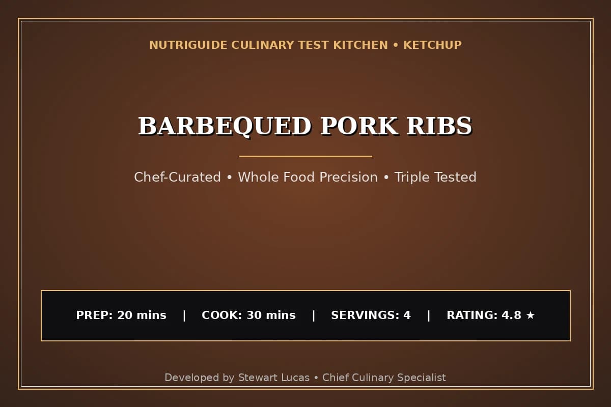 Barbequed Pork Ribs