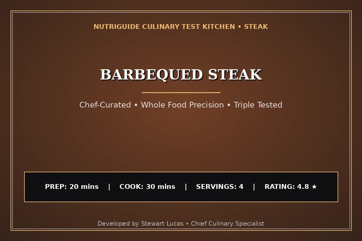 Barbequed Steak