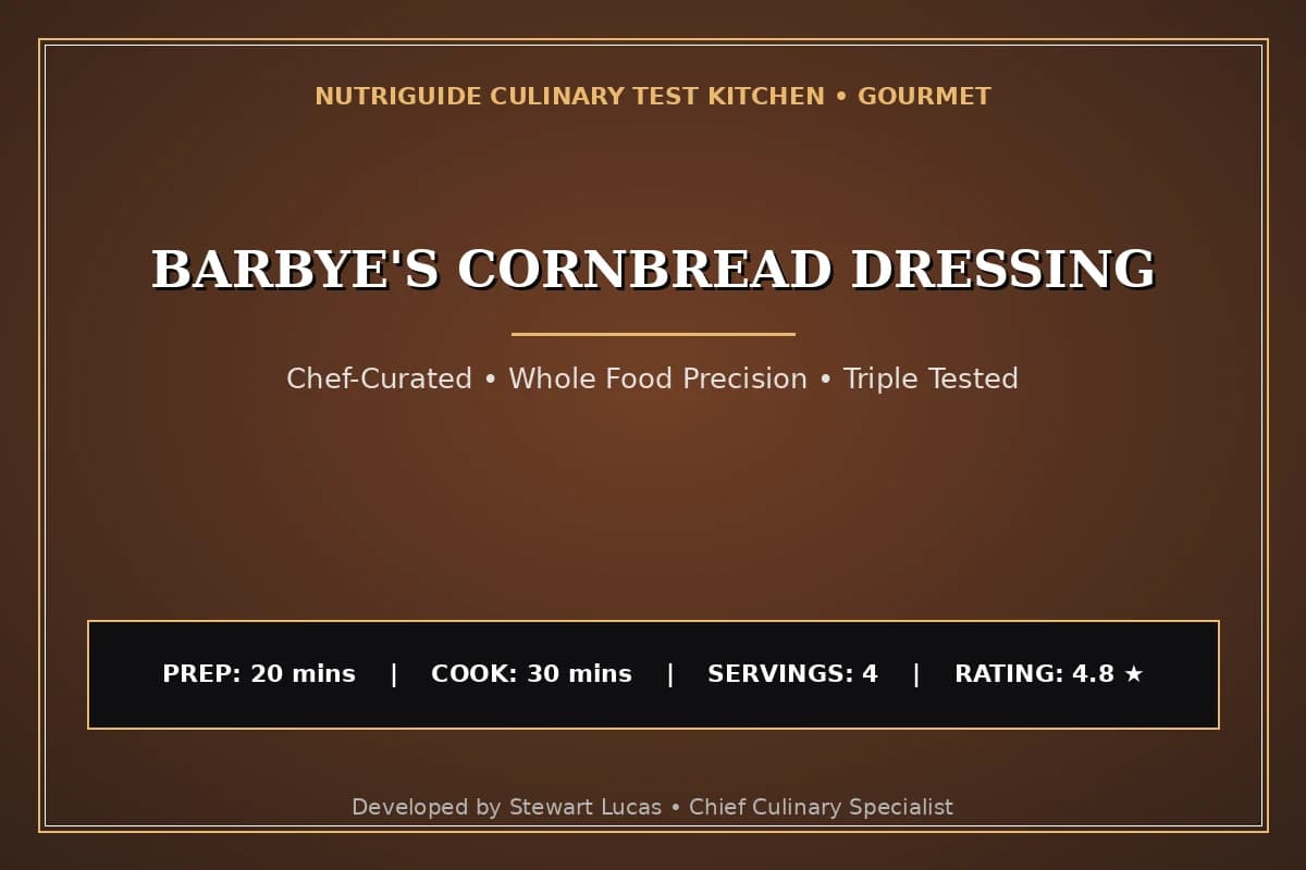 Barbye'S Cornbread Dressing