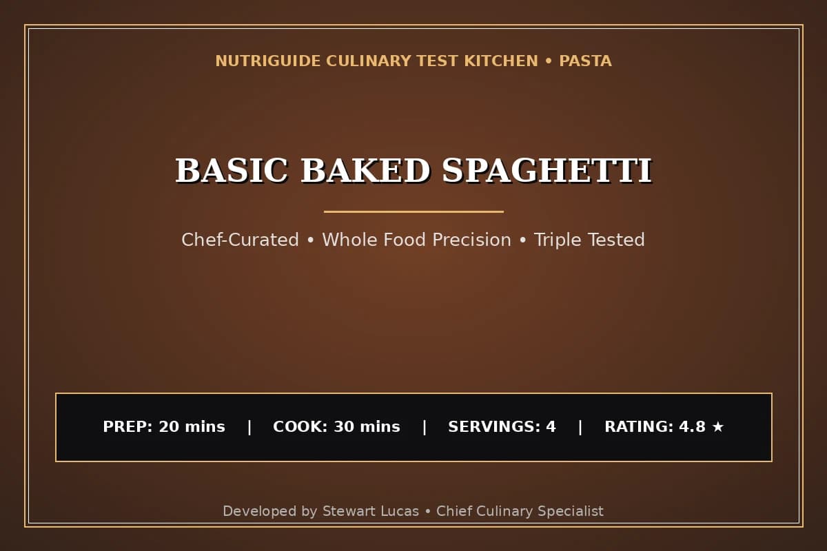 Basic Baked Spaghetti