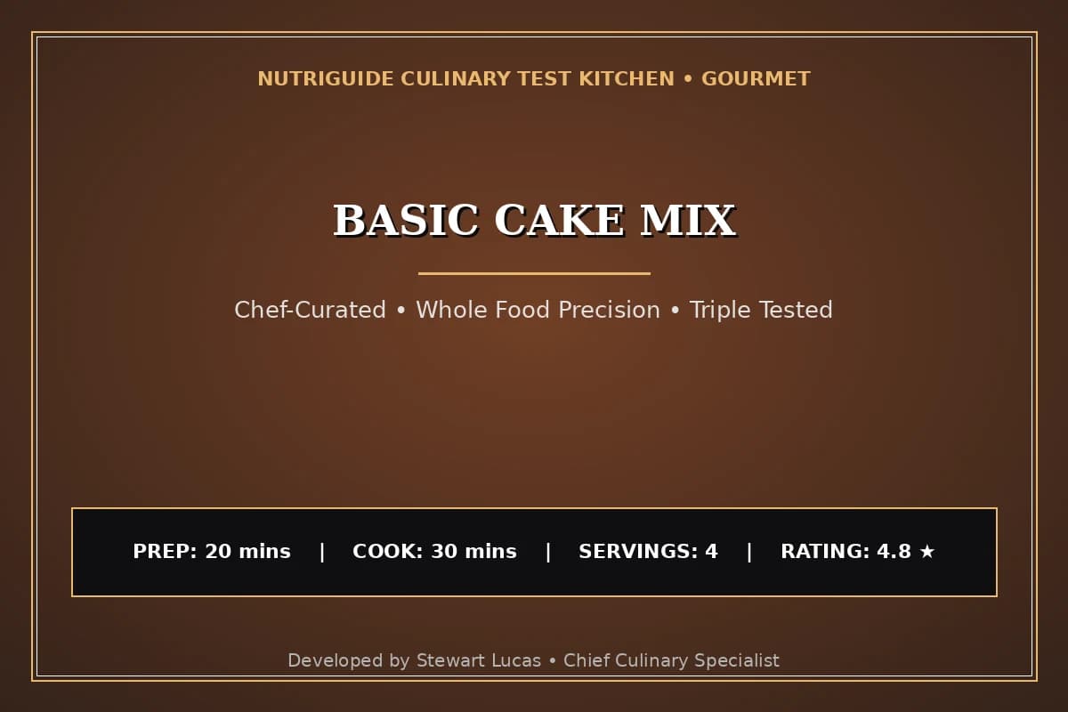 Basic Cake Mix