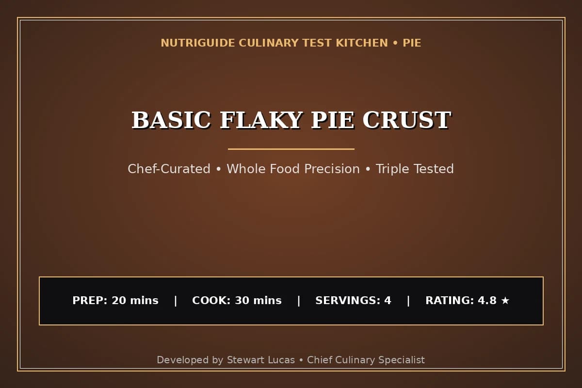 Basic Flaky Pie Crust