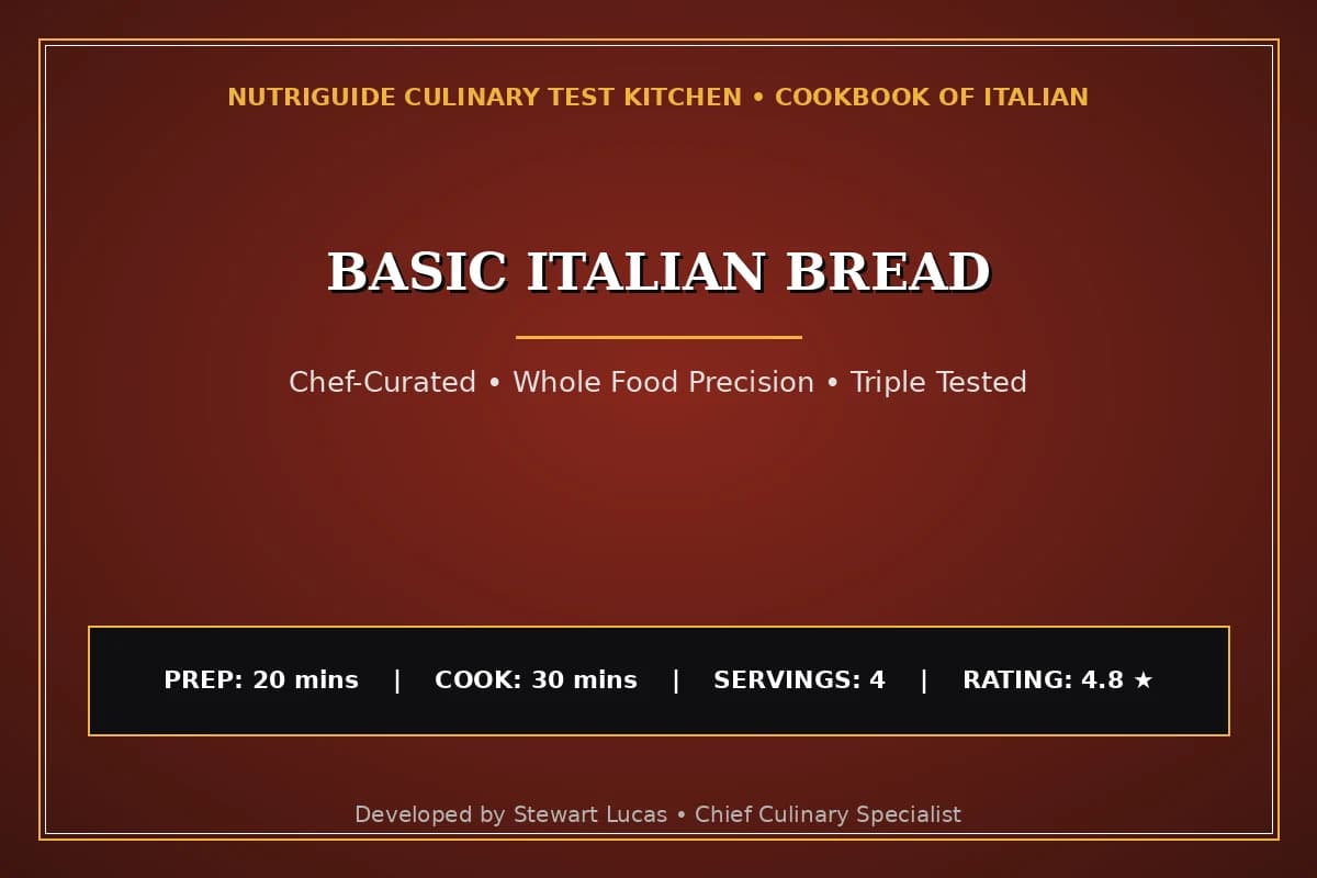 Basic Italian Bread