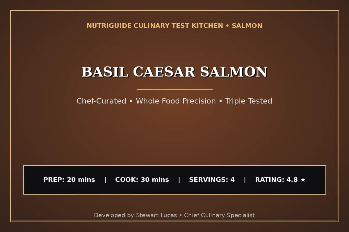 Basil Caesar Salmon