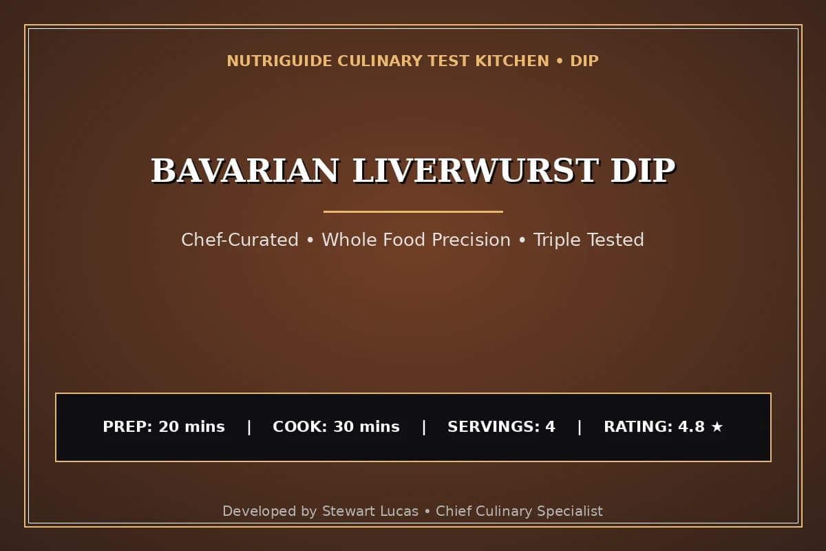 Bavarian Liverwurst Dip