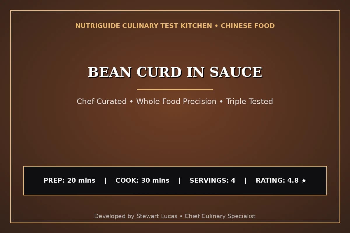 Bean Curd In Sauce