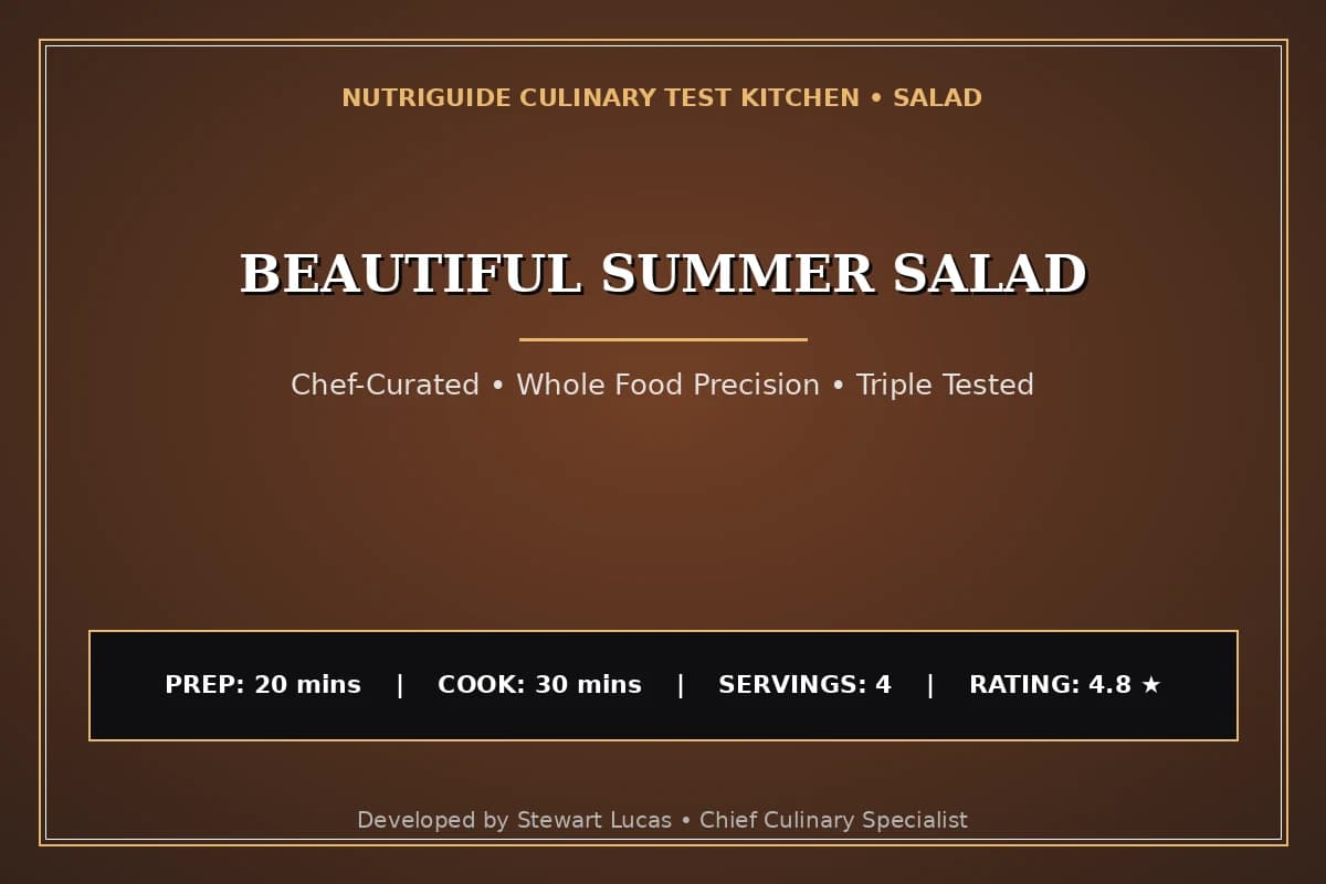 Beautiful Summer Salad
