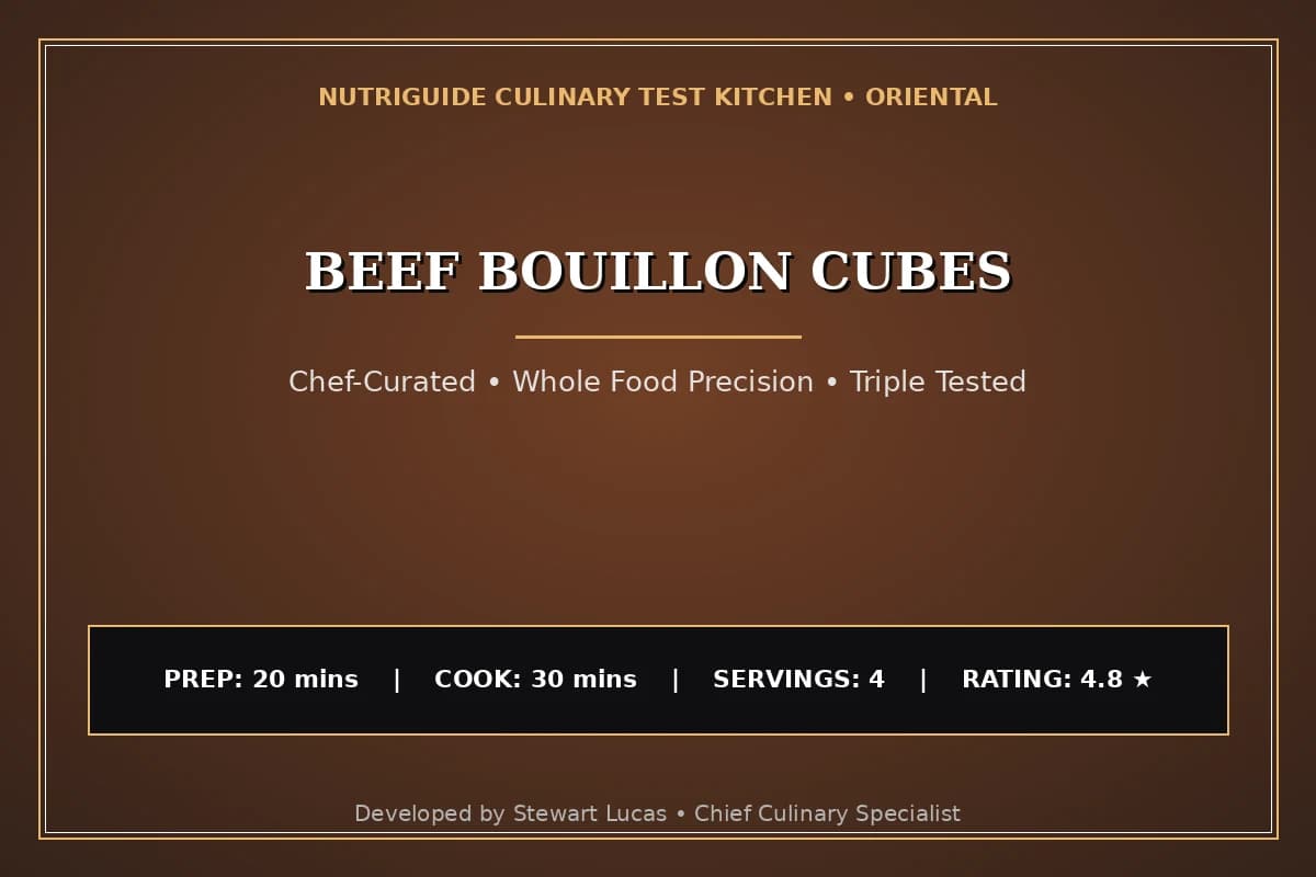 Beef Bouillon Cubes