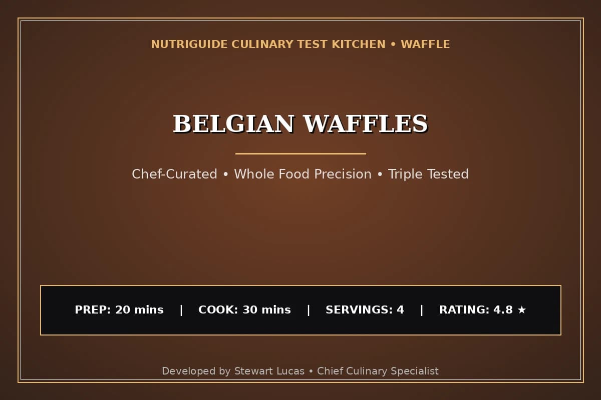 Belgian Waffles