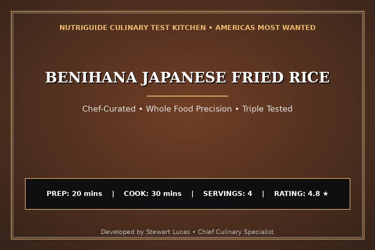 Benihana Japanese Fried Rice