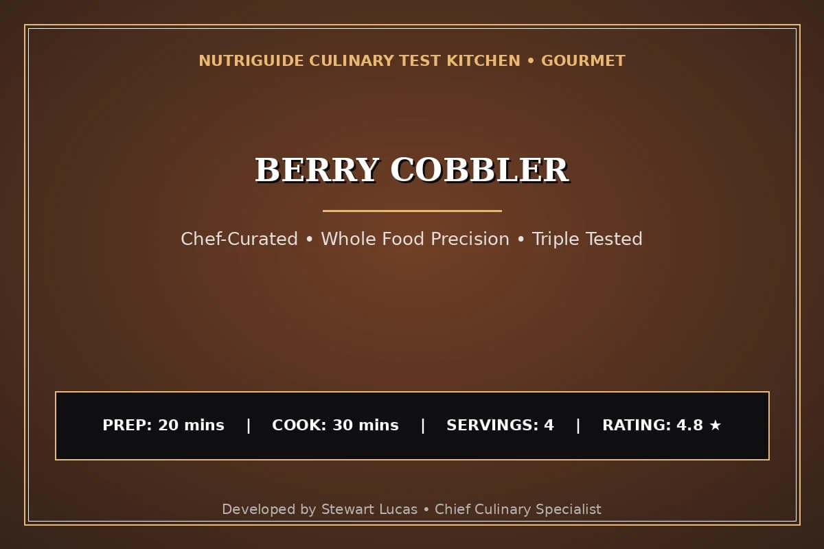 Berry Cobbler
