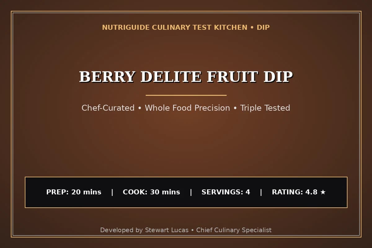 Berry Delite Fruit Dip
