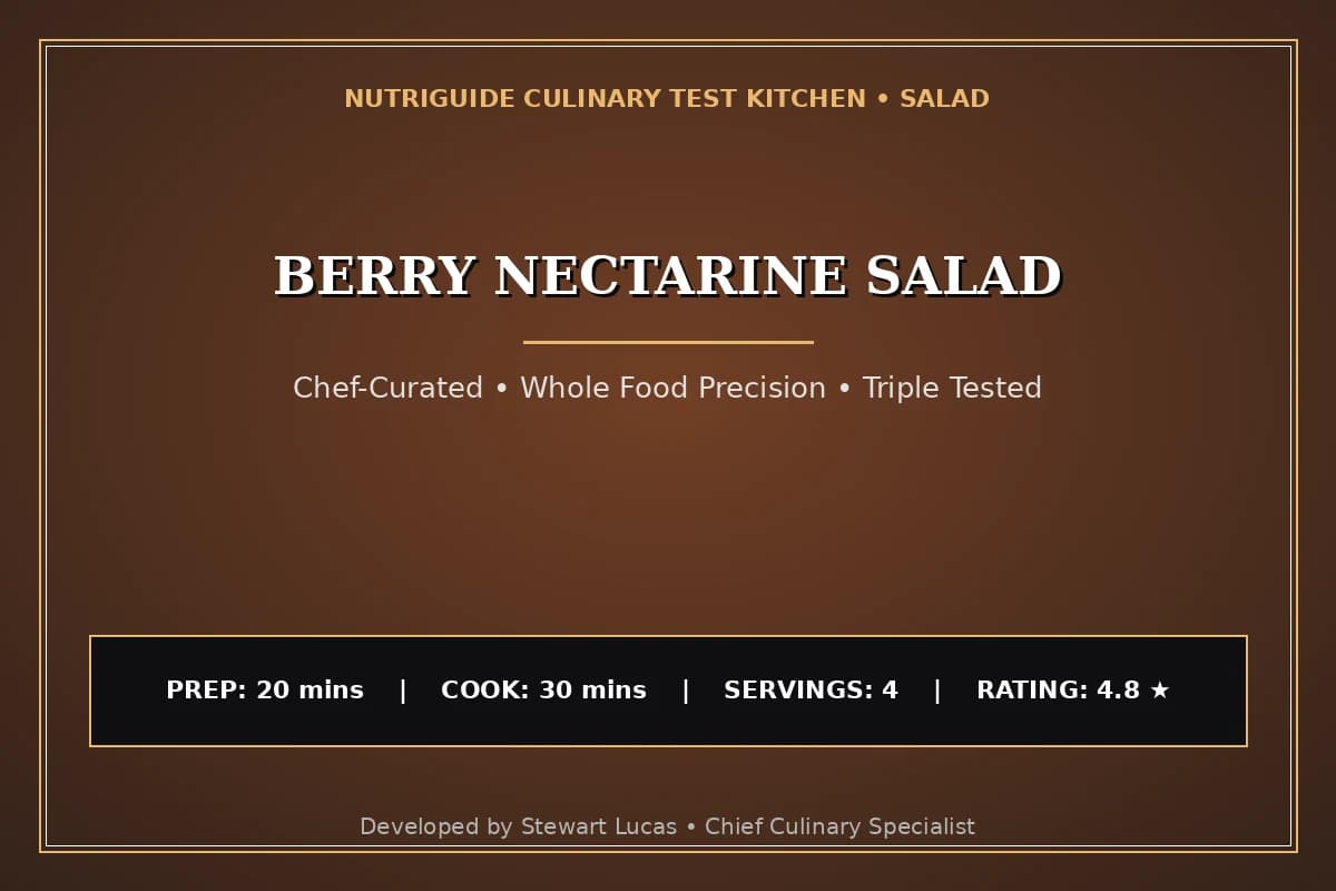 Berry Nectarine Salad
