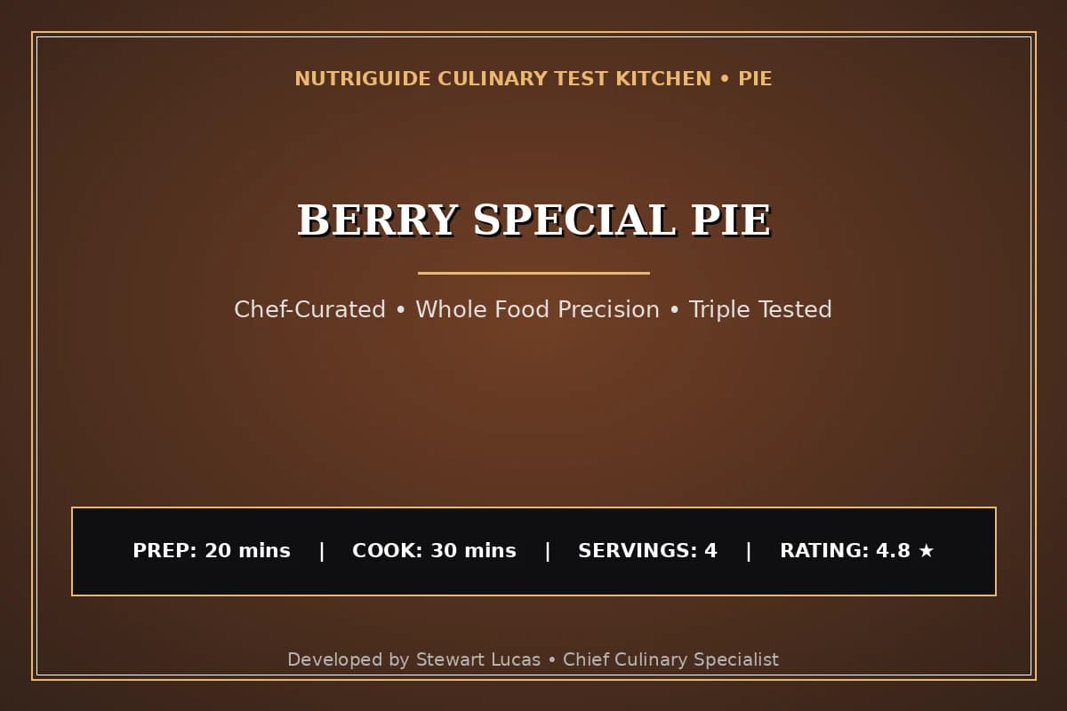 Berry Special Pie