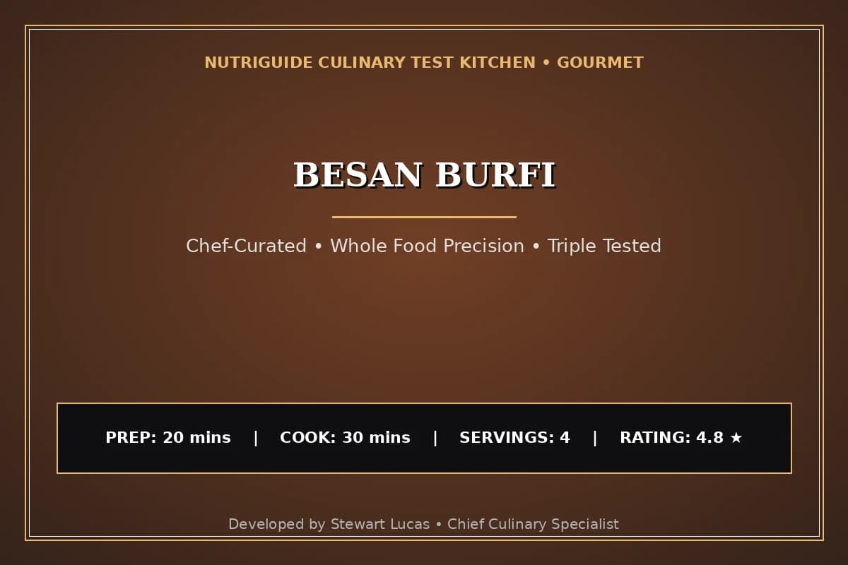 Besan Burfi