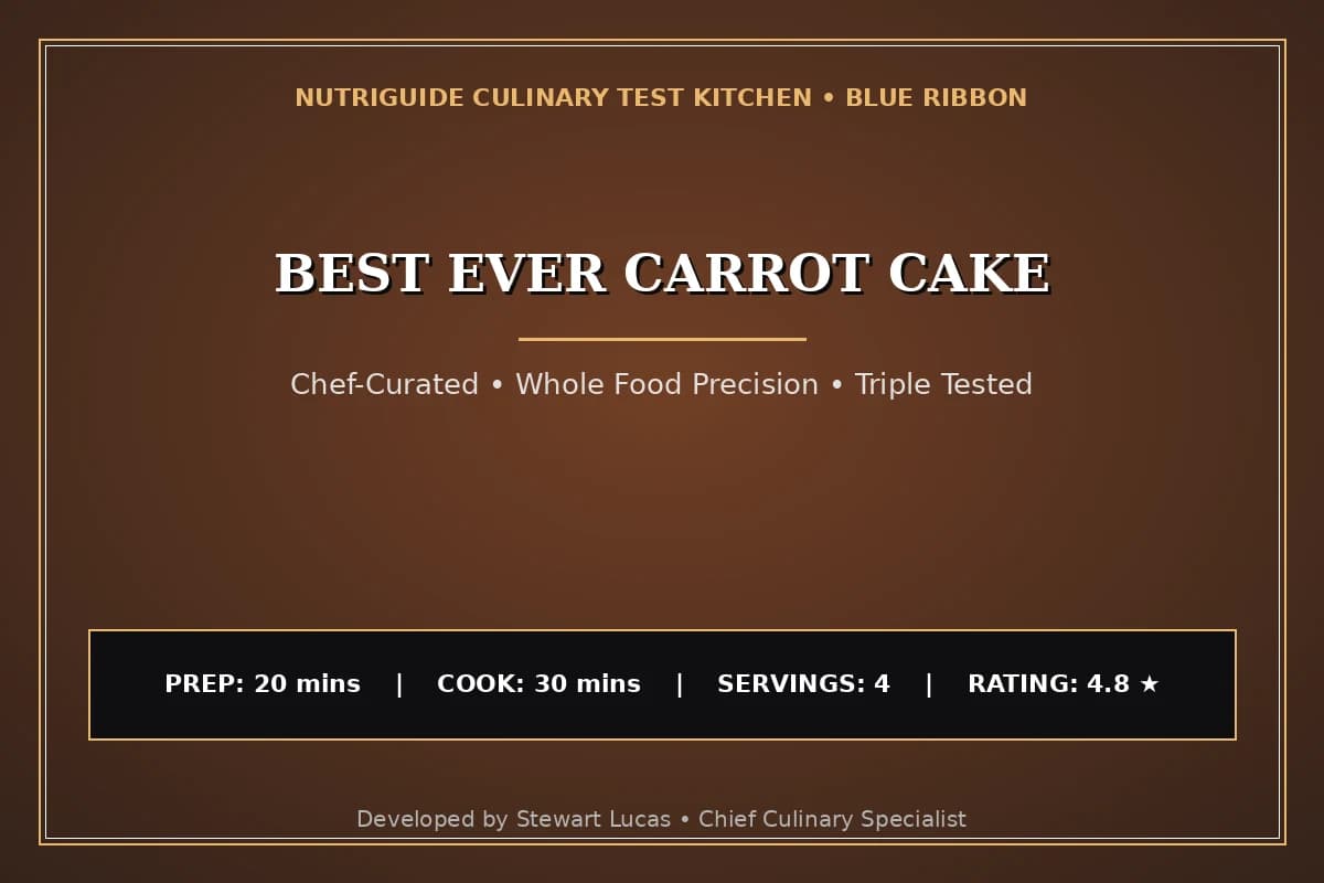 Best Ever Carrot Cake