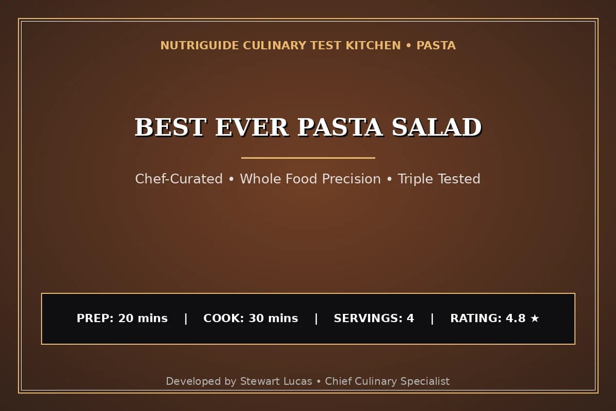 Best Ever Pasta Salad