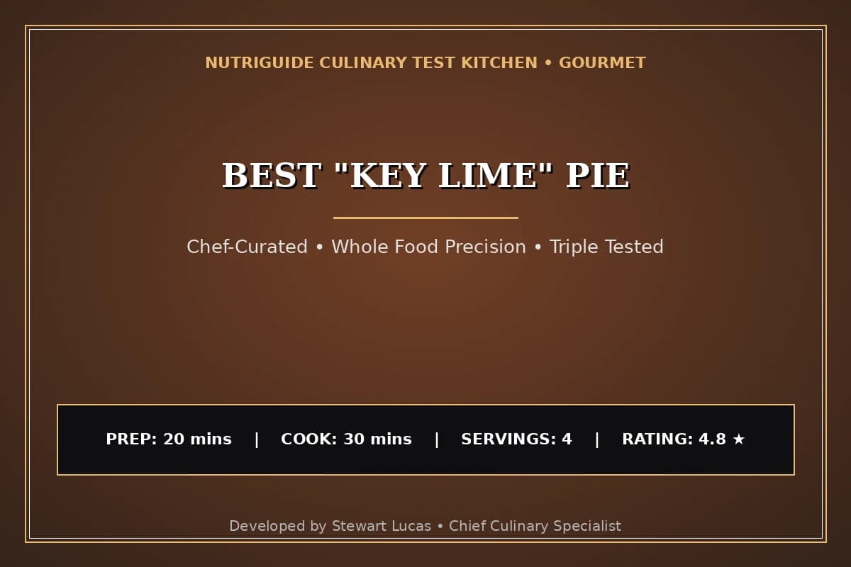 Best "Key Lime" Pie