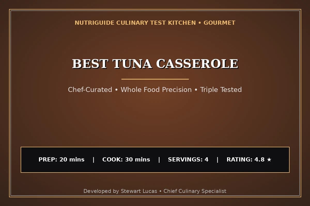 Best Tuna Casserole