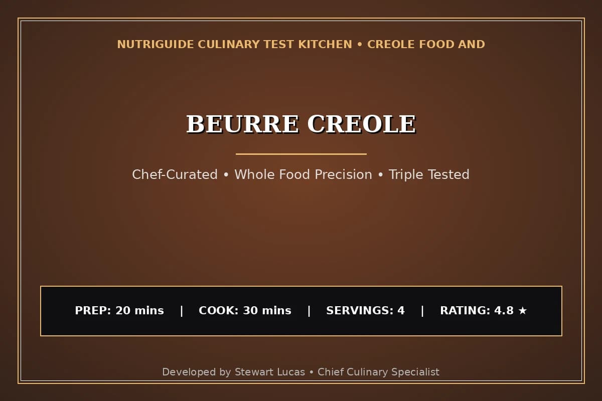 Beurre Creole